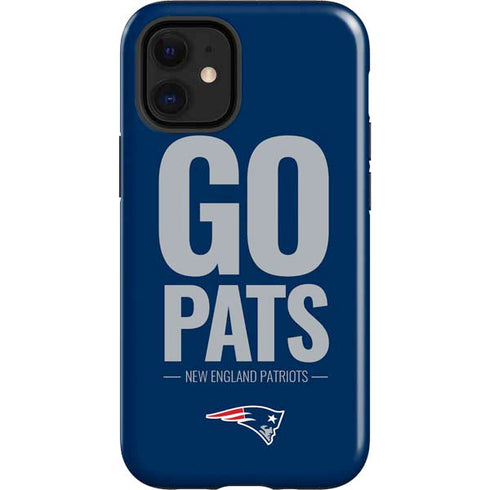 NFL New England Patriots Team Motto iPhone 12 Mini Impact Case