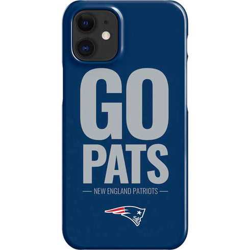 NFL New England Patriots Team Motto iPhone 12 Mini Lite Case
