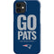 NFL New England Patriots Team Motto iPhone 12 Mini Lite Case