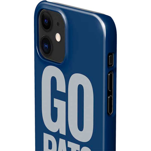 NFL New England Patriots Team Motto iPhone 12 Mini Lite Case