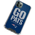NFL New England Patriots Team Motto iPhone 12 Pro Clear Case