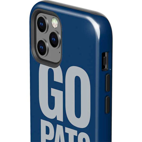 NFL New England Patriots Team Motto iPhone 12 Pro Max Impact Case