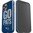 NFL New England Patriots Team Motto iPhone 12 Pro Max Impact Case