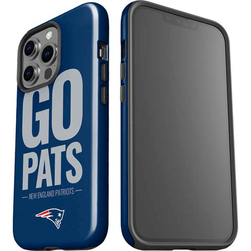 NFL New England Patriots Team Motto iPhone 13 Pro Impact Case