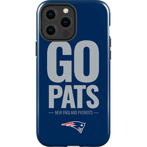 NFL New England Patriots Team Motto iPhone 13 Pro Max Impact Case