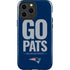 NFL New England Patriots Team Motto iPhone 13 Pro Max Impact Case