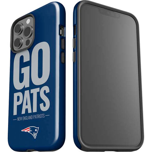 NFL New England Patriots Team Motto iPhone 13 Pro Max Impact Case