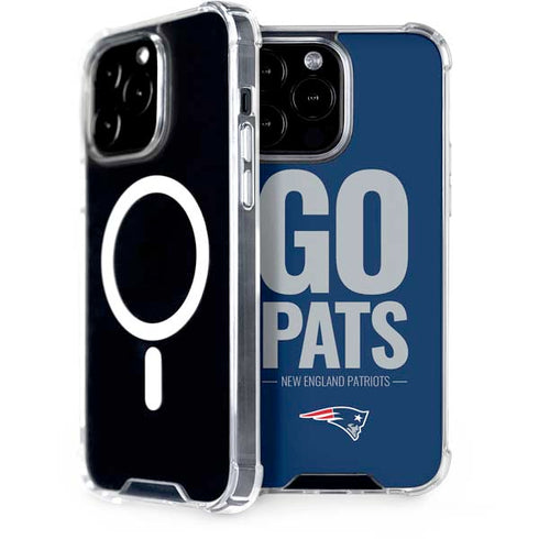 NFL New England Patriots Team Motto iPhone 13 Pro Max MagSafe Case