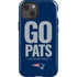 NFL New England Patriots Team Motto iPhone 15 Impact Case