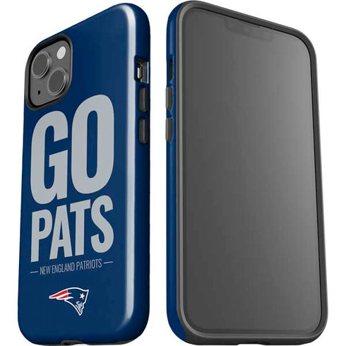 NFL New England Patriots Team Motto iPhone 15 Impact Case