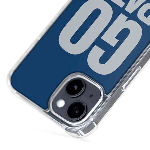 NFL New England Patriots Team Motto iPhone 15 Plus MagSafe Case