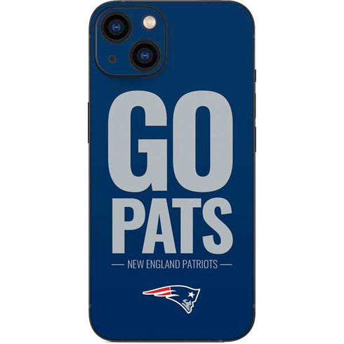 NFL New England Patriots Team Motto iPhone 14 Plus Skin