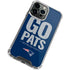 NFL New England Patriots Team Motto iPhone 14 Pro Max Clear Case