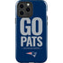NFL New England Patriots Team Motto iPhone 14 Pro Max Impact Case