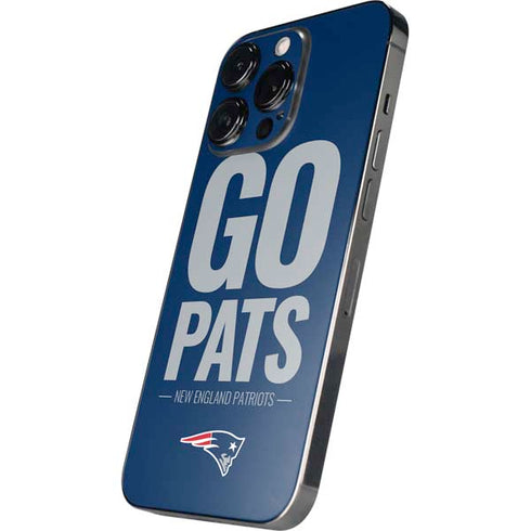 NFL New England Patriots Team Motto iPhone 14 Pro Skin