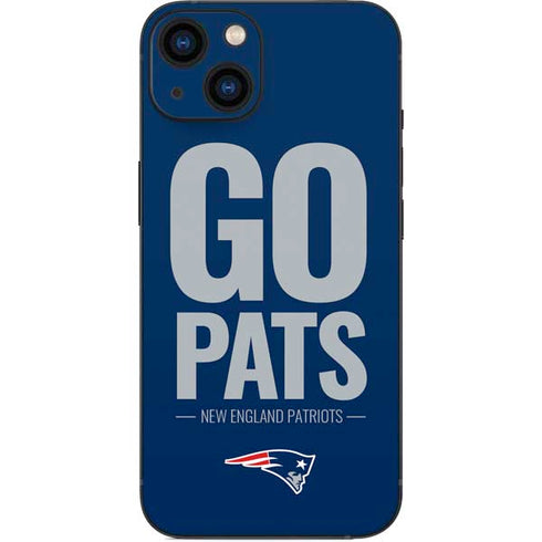 NFL New England Patriots Team Motto iPhone 14 Skin