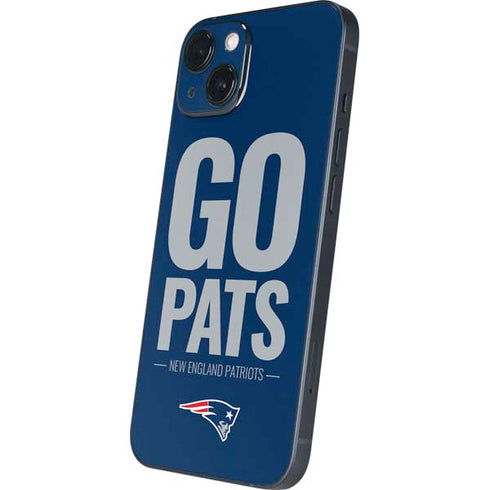 NFL New England Patriots Team Motto iPhone 14 Skin