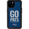NFL New England Patriots Team Motto iPhone 15 Plus Waterproof Case