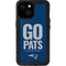 NFL New England Patriots Team Motto iPhone 15 Waterproof Case