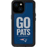 NFL New England Patriots Team Motto iPhone 15 Waterproof Case