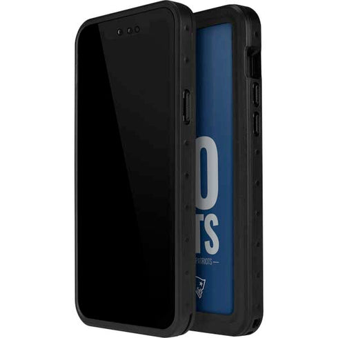 NFL New England Patriots Team Motto iPhone 15 Waterproof Case