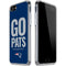NFL New England Patriots Team Motto iPhone SE (2nd & 3rd Gen) Clear Case
