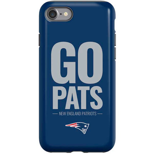 NFL New England Patriots Team Motto iPhone SE (2nd & 3rd Gen) Pro Case
