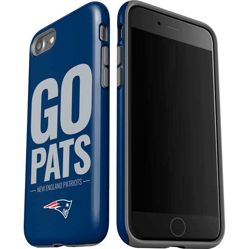 NFL New England Patriots Team Motto iPhone SE (2nd & 3rd Gen) Pro Case