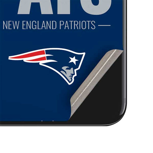 NFL New England Patriots Team Motto iPhone SE (2nd & 3rd Gen) Skin