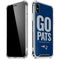NFL New England Patriots Team Motto iPhone X/XS Clear Case