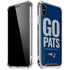 NFL New England Patriots Team Motto iPhone X/XS Clear Case