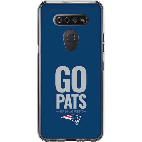 NFL New England Patriots Team Motto LG K51/Q51 Clear Case