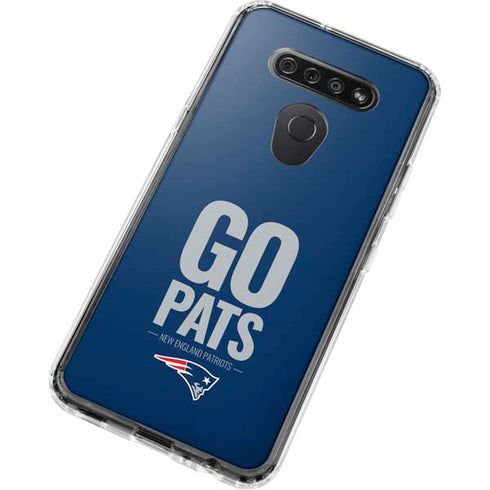 NFL New England Patriots Team Motto LG K51/Q51 Clear Case