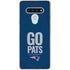 NFL New England Patriots Team Motto LG Stylo 6 Clear Case