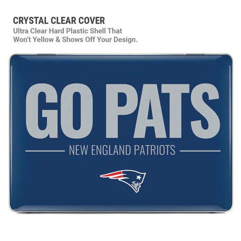 NFL New England Patriots Team Motto MacBook Air 15in (2023-2025) Case plus Skin