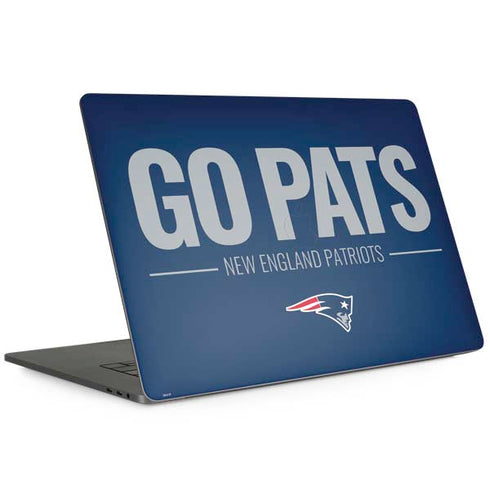 NFL New England Patriots Team Motto Apple MacBook Pro 15-inch Skin