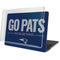 NFL New England Patriots Team Motto MacBook Pro 15in (2016-19) Case plus Skin