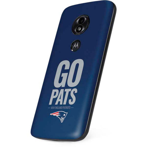 NFL New England Patriots Team Motto Moto E5 Play Skin