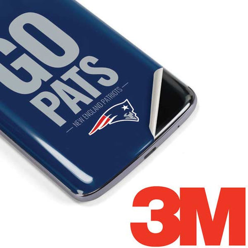 NFL New England Patriots Team Motto Moto E5 Plus Skin