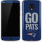 NFL New England Patriots Team Motto Moto G6 Skin