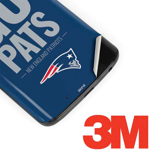NFL New England Patriots Team Motto Moto G6 Skin