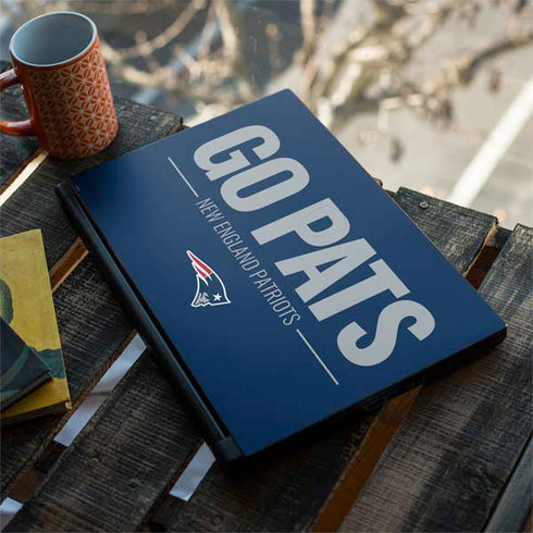 NFL New England Patriots Team Motto MSI GS65 Stealth Laptop Skin