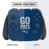 NFL New England Patriots Team Motto Nintendo Switch Bundle Skin