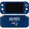 NFL New England Patriots Team Motto Nintendo Switch Lite Skin
