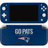 NFL New England Patriots Team Motto Nintendo Switch Lite Skin