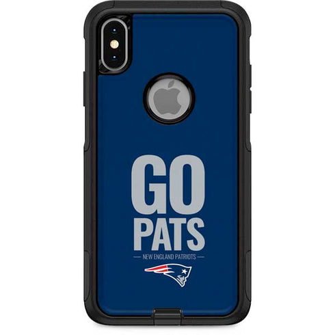 NFL New England Patriots Team Motto Otterbox Commuter iPhone Skin