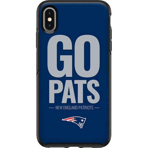 NFL New England Patriots Team Motto Otterbox Symmetry iPhone Skin