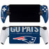 NFL New England Patriots Team Motto PlayStation Portal Remote Player Skin