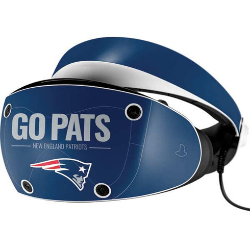NFL New England Patriots Team Motto PlayStation VR2 Skin