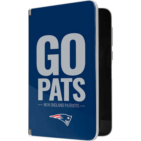 NFL New England Patriots Team Motto Surface Duo Skin